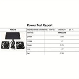 Solar-Powered Electric Ventilator - 10W/12V Dual Fan Pack V728-PBYM06678
