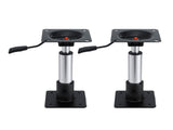 Seamanship Boat Seat Pedestal 3446cm Adjustable Gas Lift 360 Degrees Swivel 2 Pack BS-PED-GL-3446-BKX2