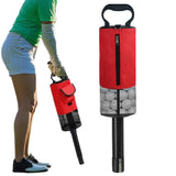 Portable Golf Ball Retriever Shag Bag - Holds Up to 70 Balls Black V1308-DSZKI-254-1