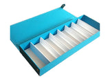 8 Grid Sunglass Glasses Storage Case Eyeglasses Display Glasswear Box Tidy Tool-Blue - Blue V1263-JX-423