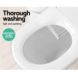 Cefito Non Electric Bidet Toilet Seat Cover Auto Smart Water Wash Dry BIDET-N-ELEC-04-WH