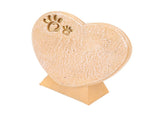 Heart Shaped Animal Tombstone DIY Resin Dog Pet Memorial Stone Outdoor Courtyard Decoration V1294-YM0703-3111230005313