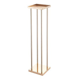 Wedding Flower Stand, 10PCS 80cm Column Flower Stand, Floral Stands with Metal Laminate, Cylindrical V952-HLHJLFT10J80A3YYA001V0