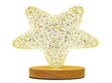 Decorative Table Lamp Bedside Night Light Romantic Table Lamps Innovative Ornaments for Bedroom Star V1294-YM0901-3119240070112
