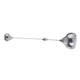 Candle Holder Ornament Stainless Steel Candlestick Holder Household Desktop Sculpture Decoration V1294-YM0703-3115230006812