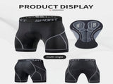 M size men's 5d mesh cycling shorts casual elastic breathable letters elastic waist shorts summer V1106-HEGT-003