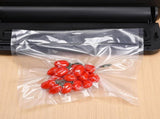 SKISUNO Vacuum Sealer Bags 2 Rolls Transparent Food Storage Bags 196.5x11x0.04 Inches and Reusable V1189-WXFWAL-20260326-01851