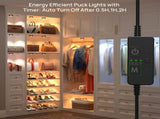 Under Cabinet Lighting, Timer & CCT 3000-6000K Puck Lights, Dimmable with Slider Controller, Plug-in V1171-CC-BOM001553-8-AU