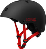 OutdoorMaster Youth & Kids Bike Helmet - Adjustable Multi-Sports Skateboard Helmet with Removable V1168-KID-TK-BR-L