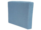 Household Square Soft Yoga Floor Cushion Removable Washable Meditation Mat CushionBlue 40 x 40 x 6cm V1294-YM0901-3111200221914