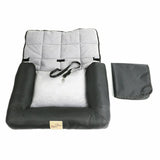Medium Sized Waterproof Dog Car Seat Bed with Safety Belt V767-9LPET01-M-GJ-B