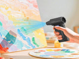 Cordless Paint Pouring Blower with 5 Nozzles Electric Air Duster, Four-Speed Adjustable Speed V1192-AZ-W-3904