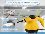 Multi-Purpose Handheld Steam Cleaner with 9 Accessories - High Pressure Chemical-Free Steamer for V888-ELOSUNG44361