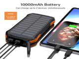CHOETECH B659 10000mAh Solar Power Bank V28-ELECHOB659