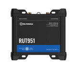Teltonika RUT951 Industrial Cellular Router, 4G LTE , Dual SIM,WI-FI, Automatic WAN Failover, V1202-V2-NHT-RUT951
