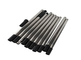 Paint Roller Extension Pole Stainless Steel 13.1FT 10 Segmented Detachable Pole with Tapered Adapter V1294-YM0901-3114250072311