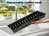 Grillz Portable BBQ Grill w/ Stainless Steel Racks & Pans for Outdoor XFEL-BBQ-SMO-FD-BE