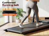 Everfit 3 in 1 Walking Pad Treadmill 20% Auto Incline Under Desk Foldable Treadmills for Home With TMILL-400H-AINC-BK