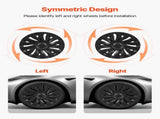 Hubcaps Wheel Covers for 2021-2024 Tesla Model Y, 19 Inch Set of 4 Wheel Rim Cover Hubcaps OEM Style V952-ZYLGGYGH4JTTN7Z35001V0