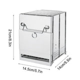 Stainless Steel Portable Folding Camping Stove, Fire Pits for Outside Wood Burning, Medium Size V1369-AZ3-W-12083