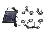 Solar Ponds 6 in 1 LED Solar Underwater Lights IP68 Water Resistant Submarine Landscape V1294-YM0901-3119240141811