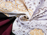 Stripe Catalina Leaf Quilt / Doona / Duvet Cover set V745-AQ081931Q3