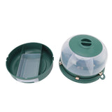 Stackable Grain Storage Container Single Layer 6 Grids Rotating Rice Dispenser for Kitchen V1294-YM0717-3118220217011