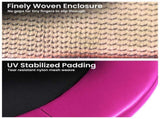Kahuna 8ft Trampoline Pad and Net - Pink KAH-PDNET-08-PK