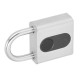 Bluetooth Padlock Intelligent Fingerprint Phone APP Lock Set for Dormitory Warehouse V1294-YM0721-3114210014611