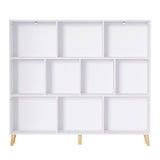 Artiss Bookshelf 3 Tiers 10 Cubes - CORA White FUR-S-BSHELF-02-WH