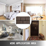 VEVOR Dresser Storage Tower with 5 Fabric Drawer Steel Frame Storage Cabinet Bin Storage Organizer V952-SNGECKFS000000001V0