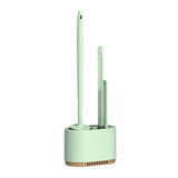 3 In 1 Toilet Brush and Plunger Set with Vented Holder, Heavy Duty Wall Mounted Bathroom Cleaning V1189-LC-LY-00152