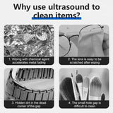 Ultrasonic cleaning glasses jewelry cleaner white, 42kHz V1237-ZY-506-0126