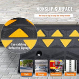 Rubber Curb Ramp 10.8 cm Rise Height Sidewalk Curb Ramp, 30 cm Width 50 cm Length Driveway Ramp for V952-SJDLYPDGB1197IMYQV0