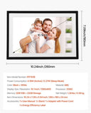 260 mm Digital Picture Frame 32GB IPS Touchscreen Wi-Fi Photo Frame V952-CKPSZXK101IN5B6VN001V3