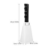 Ergonomic Metal Cowbell with Handle Clear Sound for Home and Performance V1369-AZ3-W-18158