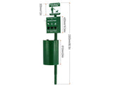 Dog Waste Station with 600 Dog Poop Bags Commercial Park Pet Poop Station V952-GFBZTZDXGSYBM1LVVV0