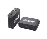 Compact 1080P USB3.0 to HDMI-compatibleVGA Adapter Video Converter for Laptop Computer Black V1263-JX-1063