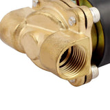 Solenoid Valve Normally Closed Compatible with Air Water Inert Gas Low Viscosity Fluids Multiple V1370-AZ4-20301