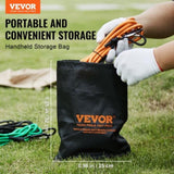 VEVOR 30 Pcs Bungee Cords Set 8mm Heavy Duty Bungee Straps with Steel Carabiners V952-DLKZDW30PCSYGXAYRV0