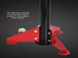 HIGH UNDER CAR SUPPORT STAND TALL AXLE JACK SUPPORT UNDER HOIST STAND LIFTER RAM V379-UNDERHOISTJ001