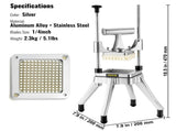Commercial Vegetable Fruit Chopper 1/4" Blade Heavy Duty Professional Food Dicer Kattex French Fry V952-ZT14INCH420J2816ZV0