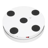 360 Degree Rotating Display Stand Speed and Direction Adjustable USB Powered 22cm Electric Rotating V1294-YM0901-3117240081412
