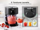 NORDA 1.1L Slushie Machine Shaved Ice Maker 3 Texture Levels Black TD-SLS-271-1P1-BK