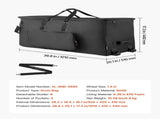 Electronic Drum Kit Bag, 600D, Padded Drum Bag with Wheels, Large 920 x 420 x 410 mm Interior, V952-GSNBNJB1JTDZ6O9LU001V0