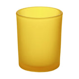 20 Pack Yellow Frosted Glass Votive Candle Holders Table Centreoieces Xmas Wedding Anniversary Event V382-YELLOWFHX20