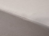 Accessorize 400TC Stone Bamboo Cotton Fitted Sheet 40cm Wall Double V442-HIN-FITTEDS-BAMBOOCOTTON40CM-STONE-DS