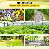 Weed Barrier, 5.8oz Landscape Fabric, 4ft x 300ft Cover Mat Heavy Duty Woven Grass Control V952-FCBY43005.8OZWK6GV0