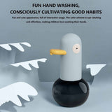 Automatic Soap Dispenser Touchless Cute Blue Ducks Battery Powered Hygienic Infrared Sensor for V1370-AZ4-13894