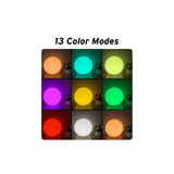 16' LED Glowing Ball Light w/Remote Set of 3, 13 RGB Colors Changing Waterproof Light Up Ball V1192-AZ-W-25753
